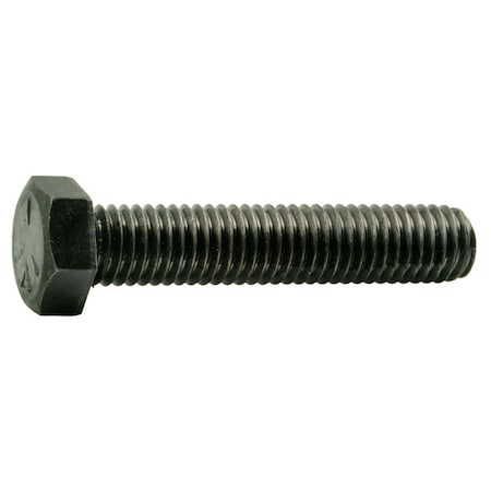 Midwest Fastener Grade 5, 1/2"-13 Hex Head Cap Screw, Plain Steel, 2-1/2 in L, 2 PK 39507